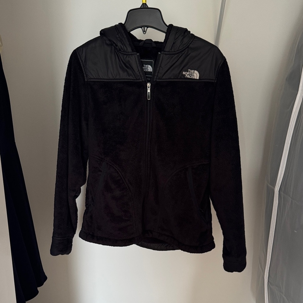 The North Face Black Hooded Fleece Jacket